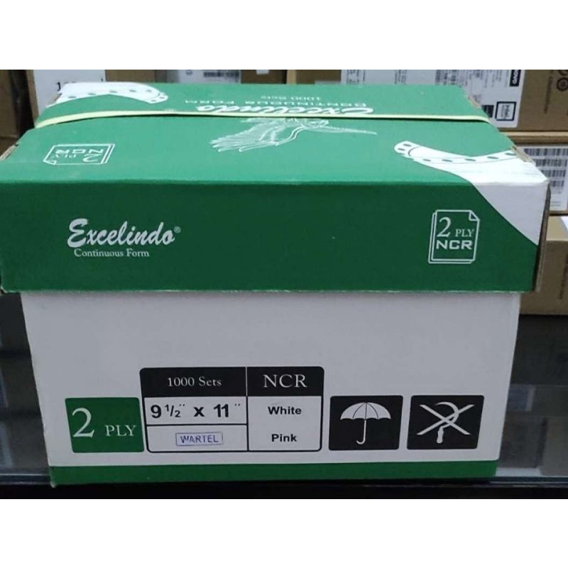 

EXCELINDO Continuous Form 2Ply 9,5x11 Bagi 2 Kertas NCR 2 Ply