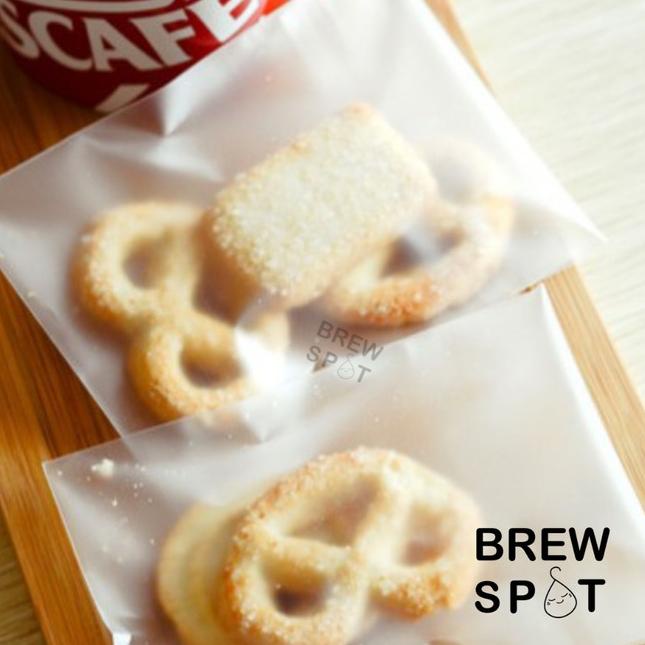 

Plastik Transparant Doff dengan Perekat - Plastic for Cookies 14x14 cm