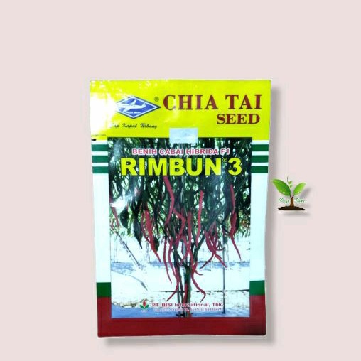 Benih Cabe Kriting Rimbun 3 F1 Cap Kapal Terbang 10gram