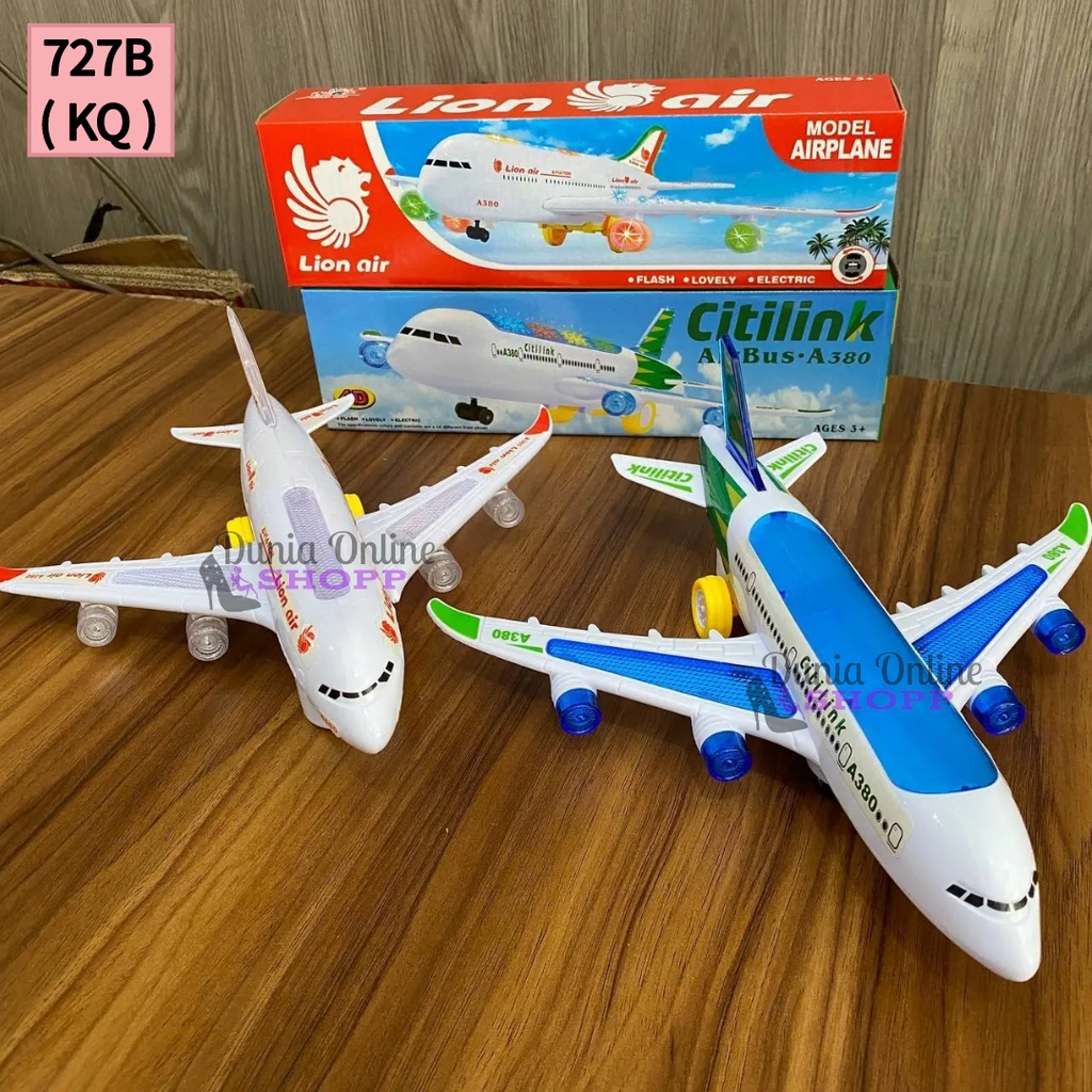 Mainan Anak Laki Laki Pesawat Terbang Citilink Lion Air Garuda Batik Air 727B / 163