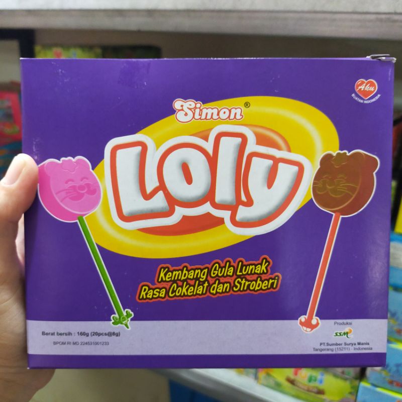 

Simon loly box isi 20pcs