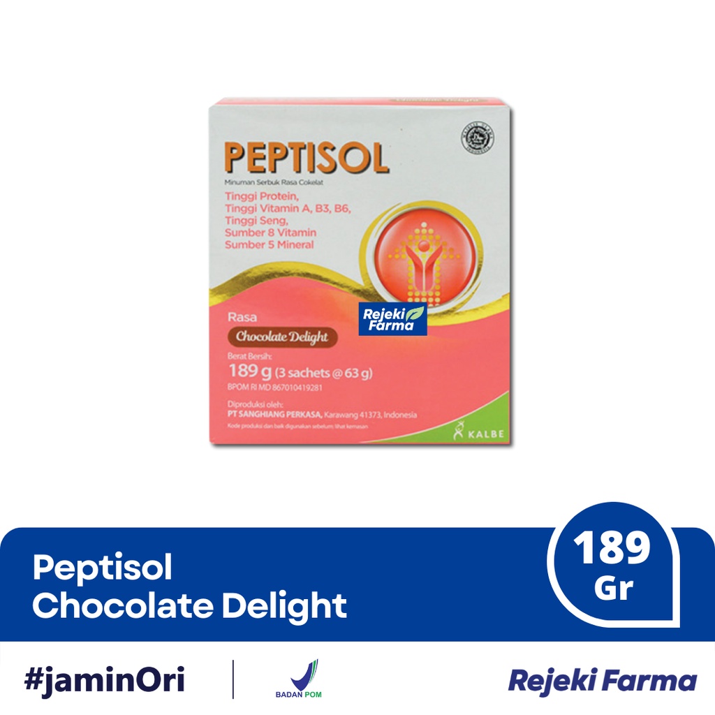 

Peptisol French Vanilla 189 Gr Gram - Susu Serbuk Rasa Vanila 189g