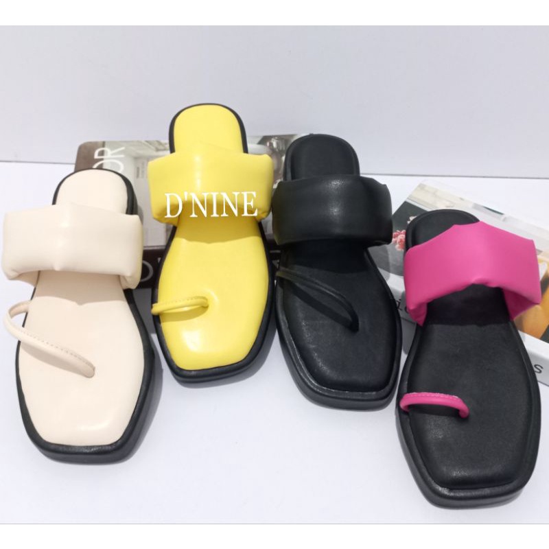 LADY DY 06 Wedges platform wanita busah empuk 4cm