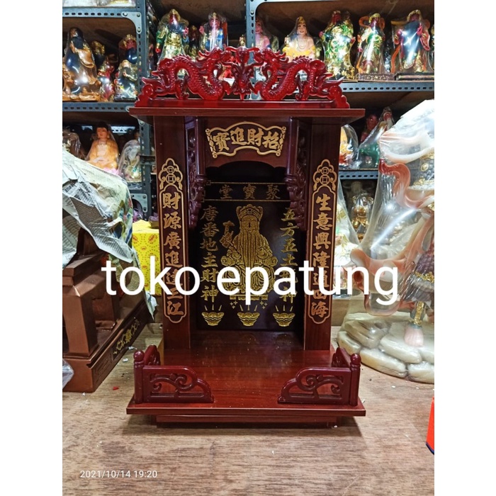 Jual Tempat Altar Rumah Altar Meja Sembahyang Dewa Bumi Inch Termurah Shopee Indonesia