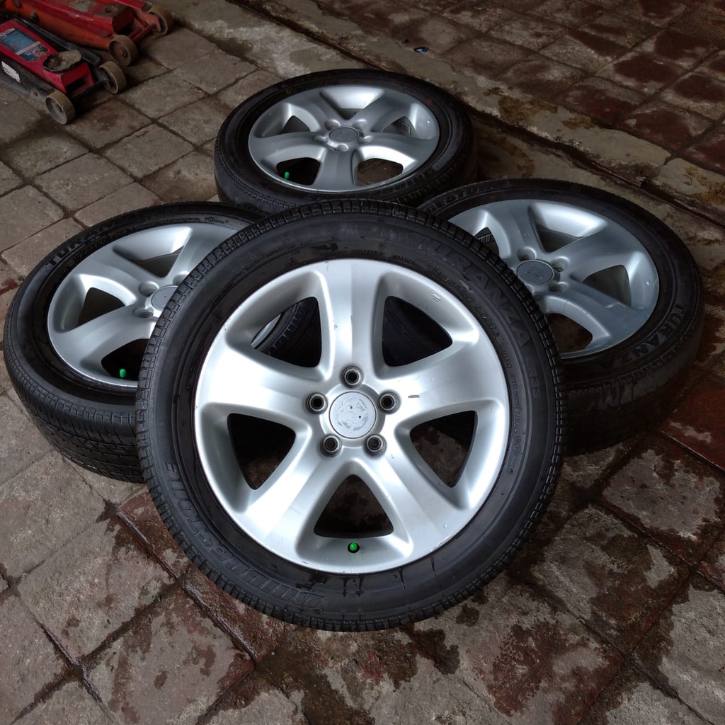 Velg OEM Mobil Honda CRV Ring 17 + Ban Bonus 215 55 R17 Ertiga BRV