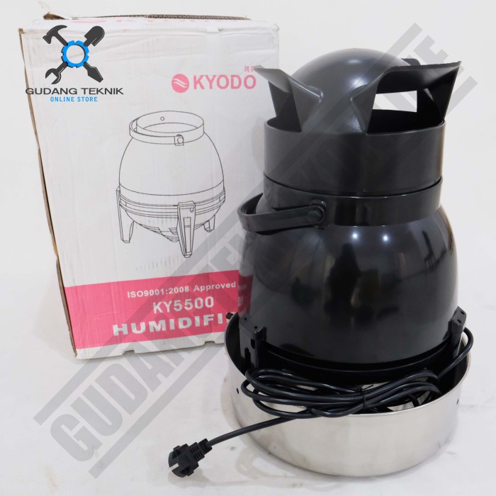 Mesin Kabut Embun Uap 2.5 Liter KY3900 KY5500 KYODO / Humidifier Pelembab Ruangan 2.5L KY 3900 KY 5500 KYODO