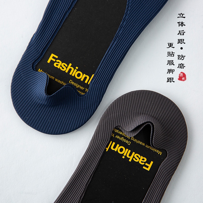 NUZ Kaos kaki pria hidden sock Invisible Low cut pure Cotton spring and summer wear