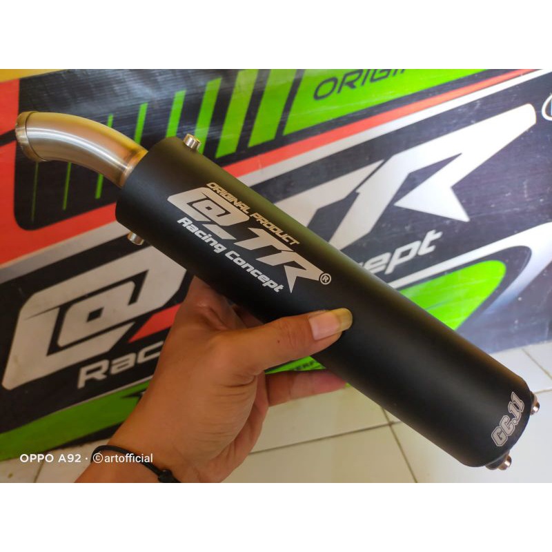 silincer knalpot Rx king ninja R ninja RR ninja ss satria 2tak fizr f1zr ATR ORIGINAL // suara garin
