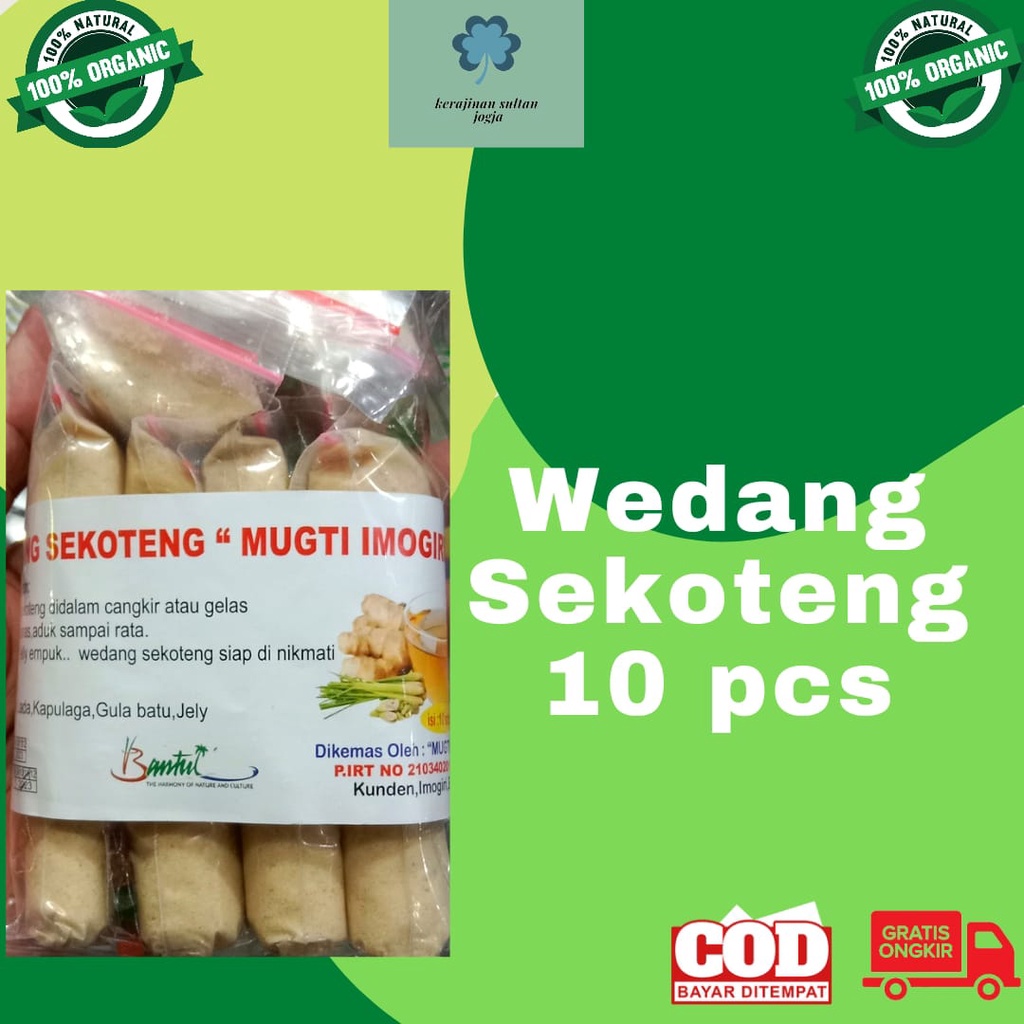 

WEDANG SEKOTENG ISI 10 PCS MINUMAN KESEHATAN MINUMAN INSTAN