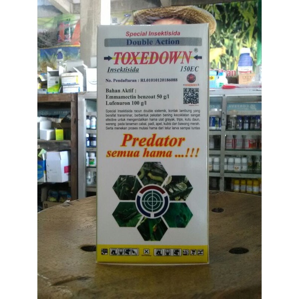 obat pertanian insektisida TOXEDOWN 250ml