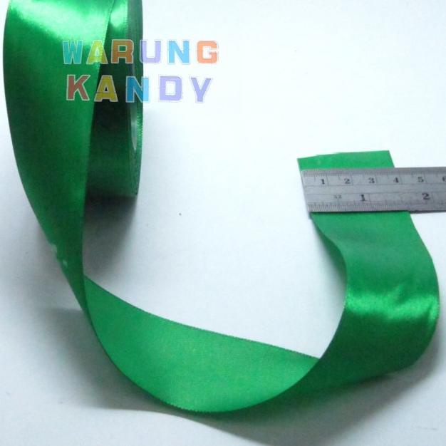 

Pita Saten 1,5" 25Yar HIjau Daun 27 - PAK
