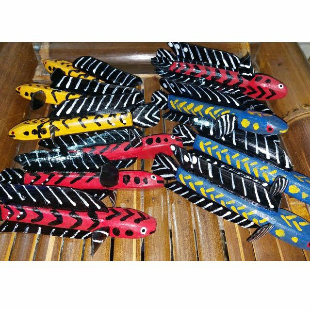 patung chana ys kuning / red maru merah / pulchra biru