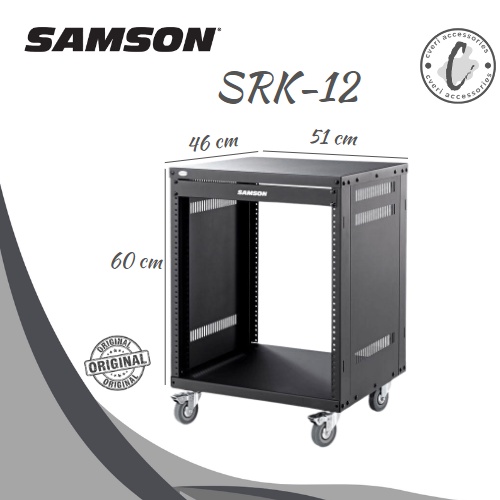 Samson SRK-12 Rack Sound System SRK12 Rack Soundsystem