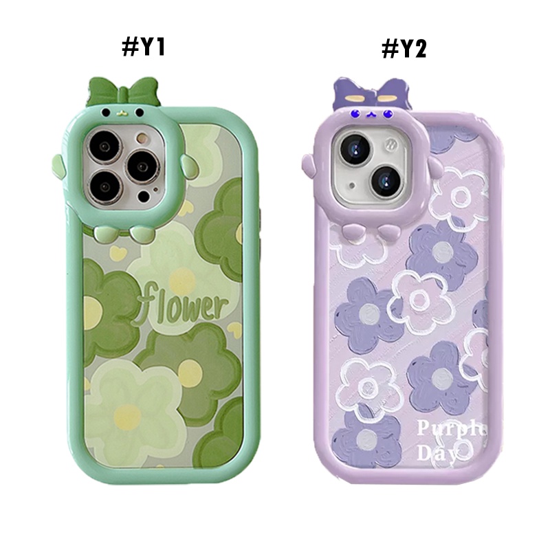 Soft Case Motif Monster 3D Untuk OPPO A57 2022 A77S A17 A55 A54 A76 A16K A15 A16 A53 A12 A5s A15s Reno 5F A74 A95 A7 A3s A9 A16E A52 A1K A3N