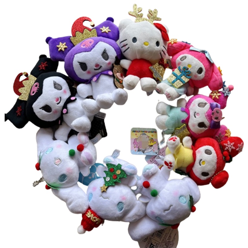 High Quality Kuromi Cinamonroll My Melody Keyring Mainan Mewah