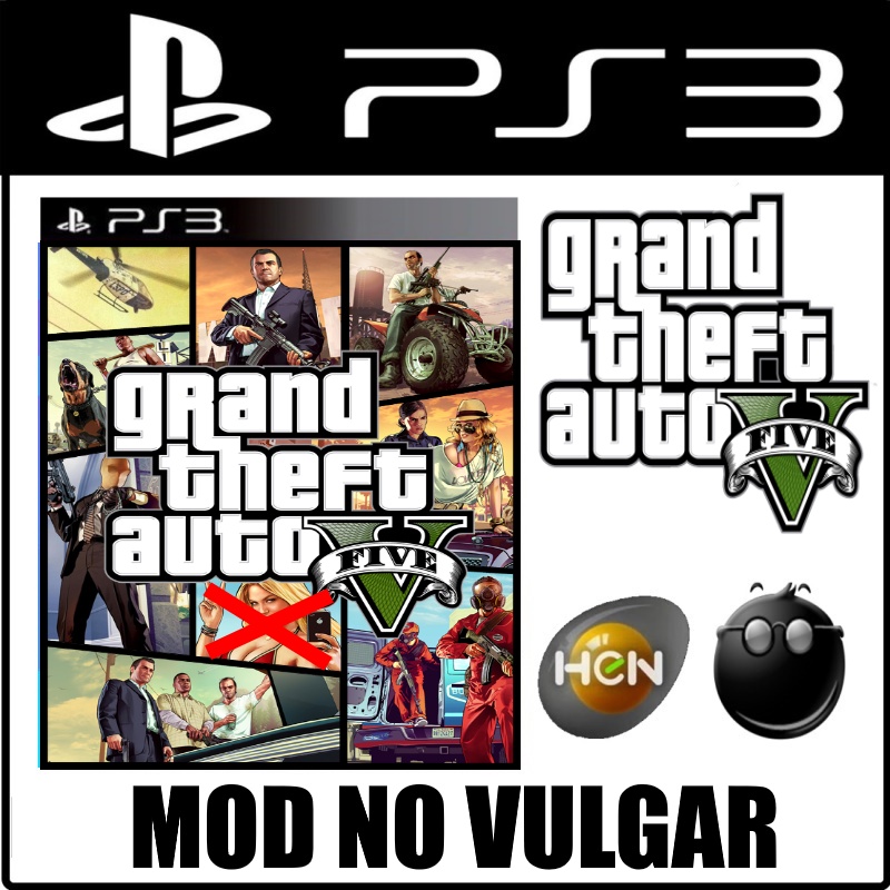 Gta 5 mod ps3 hen cfw - no vulgar