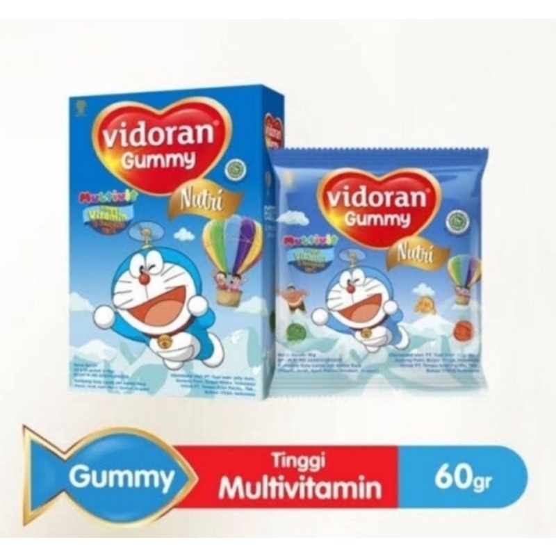 Vidoran Gummy Nutri Multivitamin Anak 60g