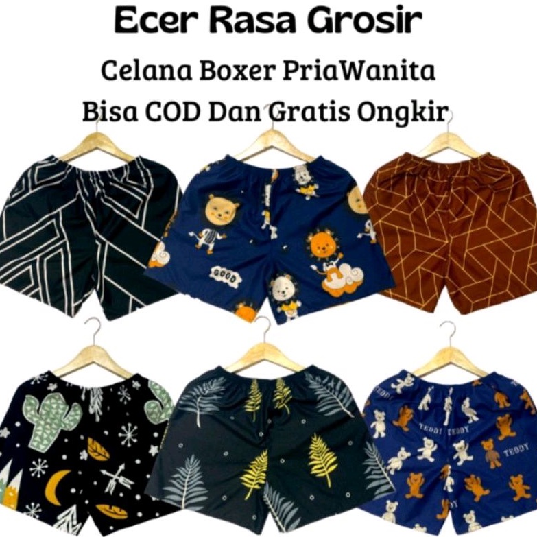 Ecer Rasa Grosir | Boxer Motif Terlaris | Boxer Best Seller