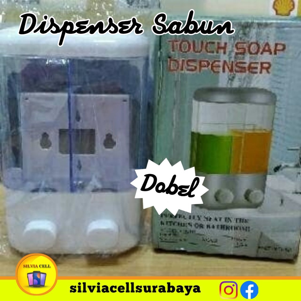 Dispenser Sabun Dobel / Dispenser Sabun Cair Double