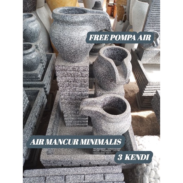 AIR MANCUR MINIMALIS PENGHIAS HALAMAN RUMAH