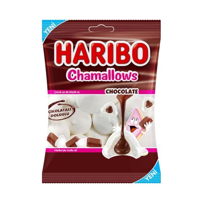 

TERLARIS Haribo Chamallows Turki Isi Cokelat 62 gr /PERMEN LUNAK/PERMEN VIRAL/PERMEN MILO/PERMEN YUPI/PERMEN JADUL/PERMEN KARET