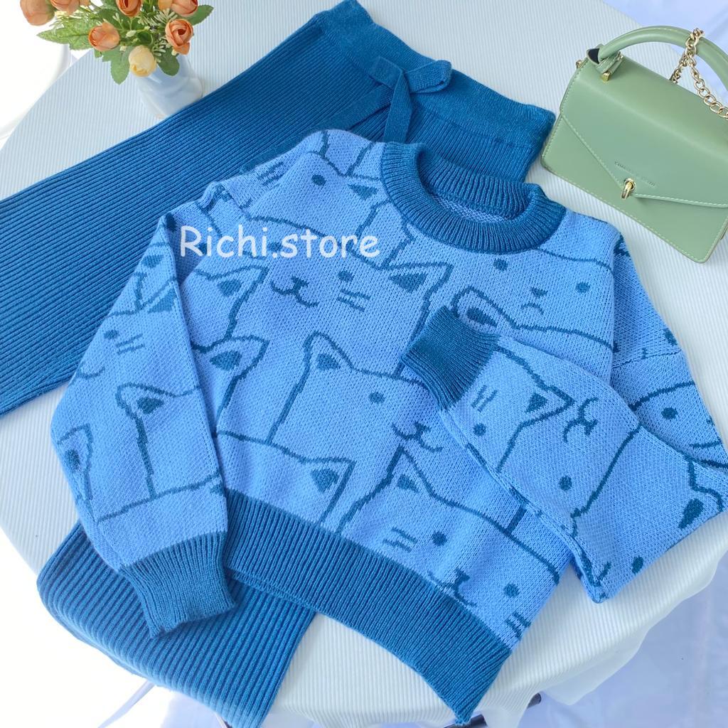 ONE SET KULOT KATY SWEATER CROP