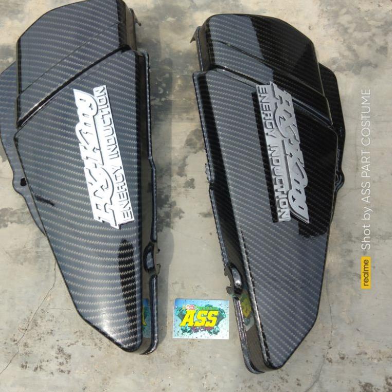 ㊊ Cover Bok aki YAMAHA RX KING-kempolan aki RX King-Tepong RX KING Carbon-bok aki RX KING carbon BES