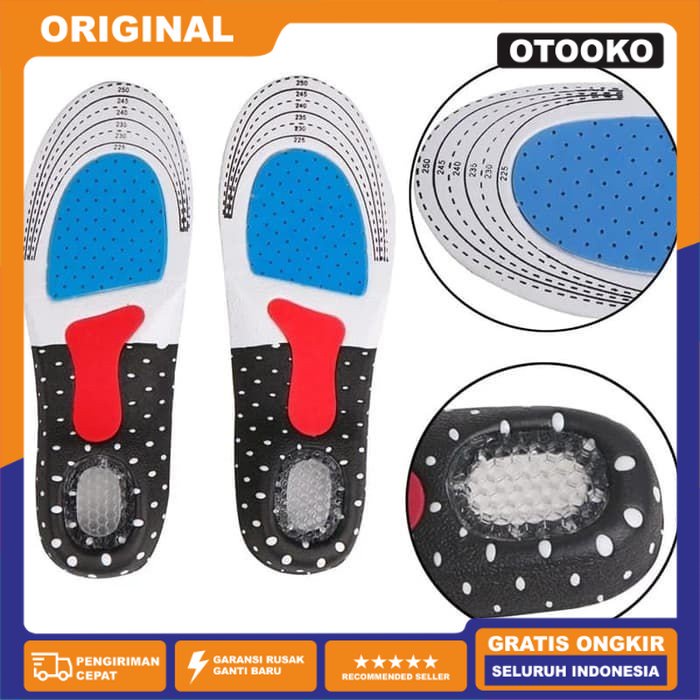 Shoe Pad Silicone alas kaki sepatu gel insole Empuk sepatu sneaker