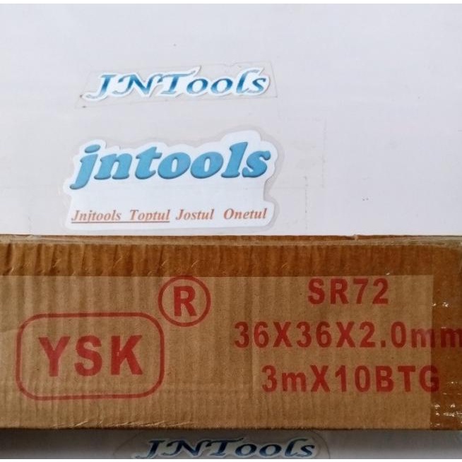 Besi Siku Lubang 2 Meter YSK