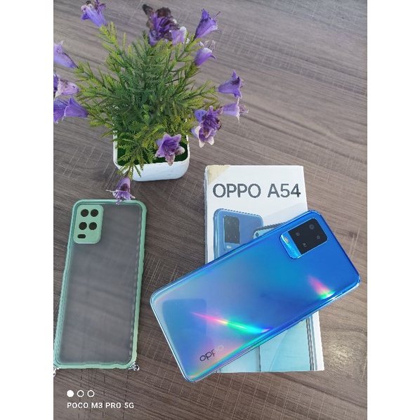 oppo a54 ram 6/128gb second fullset ori