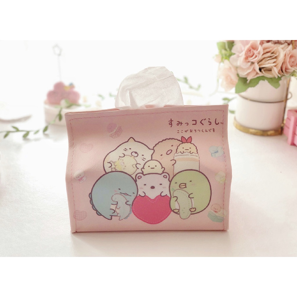 NAOMI - Minato Tissue Holder - Tissue Cover - Tempat Tissue karakter Anak - tissue holder sanrio japan