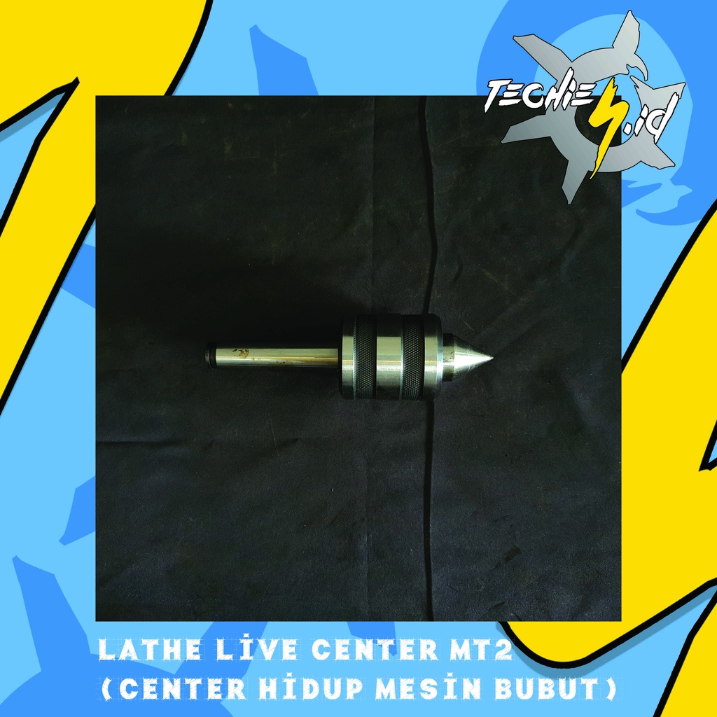 Lathe Live Center MT2 (Center Hidup Mesin Bubut)