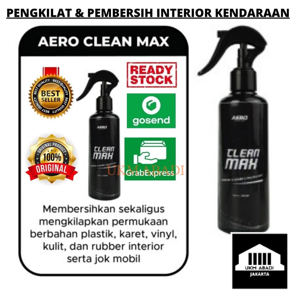 Aero Cleanmax Pembersih Interior Mobil Interior Cleaner Original