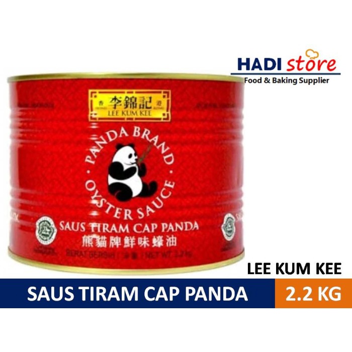 

LEE KUM KEE KALENG 2.2 KG (SAUS SAOS TIRAM CAP PANDA / OYSTER SAUCE)