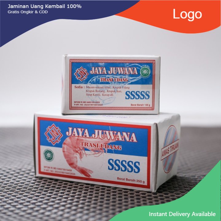 

TERASI UDANG REBON S5 SELOK JAYA 100gr