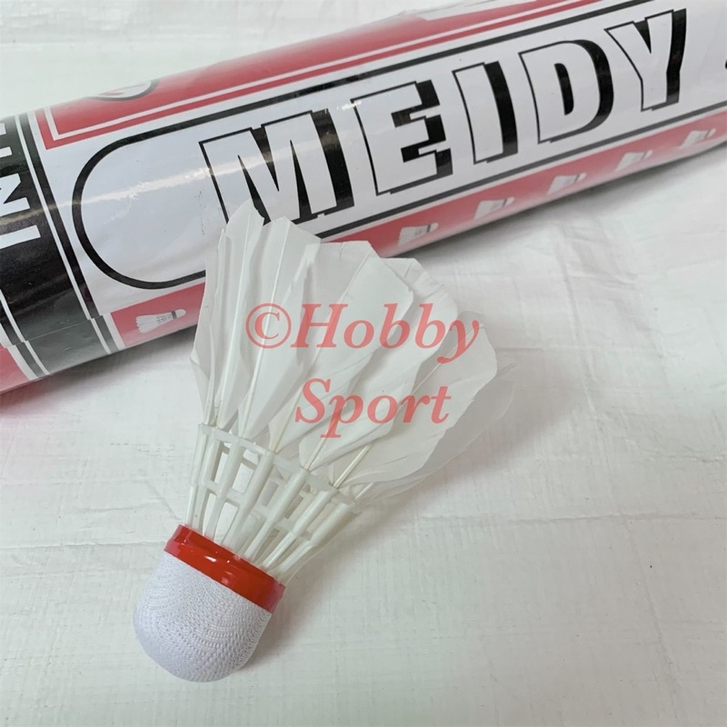 Shuttlecock Meidy Anak Badminton Shuttle Cock Kok Bulu Tangkis Murah