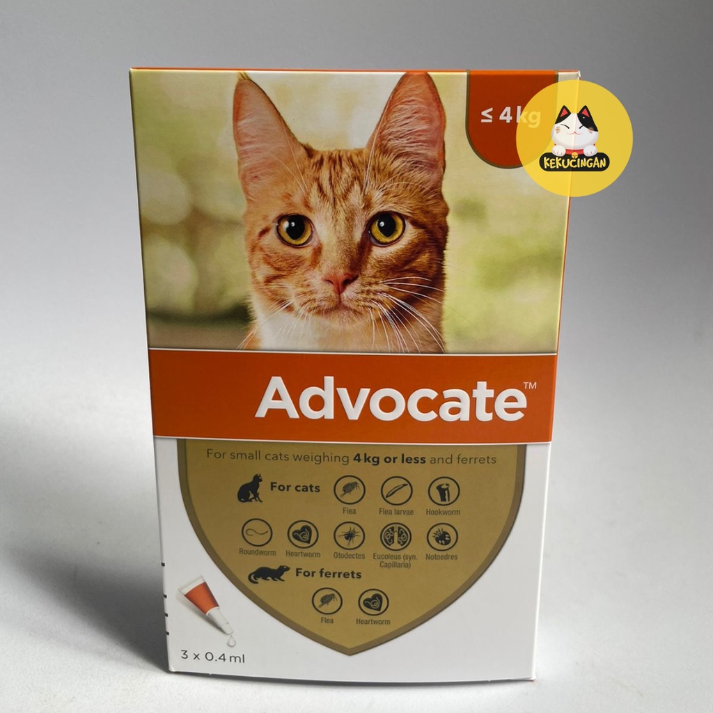 ADVOCATE Cat Obat Kutu Kucing Tetes Per Tube