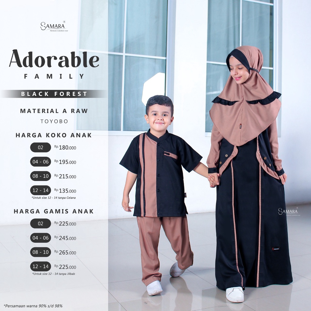 Gamis Couple 2023 Sarimbit Baju muslim Couple Keluarga