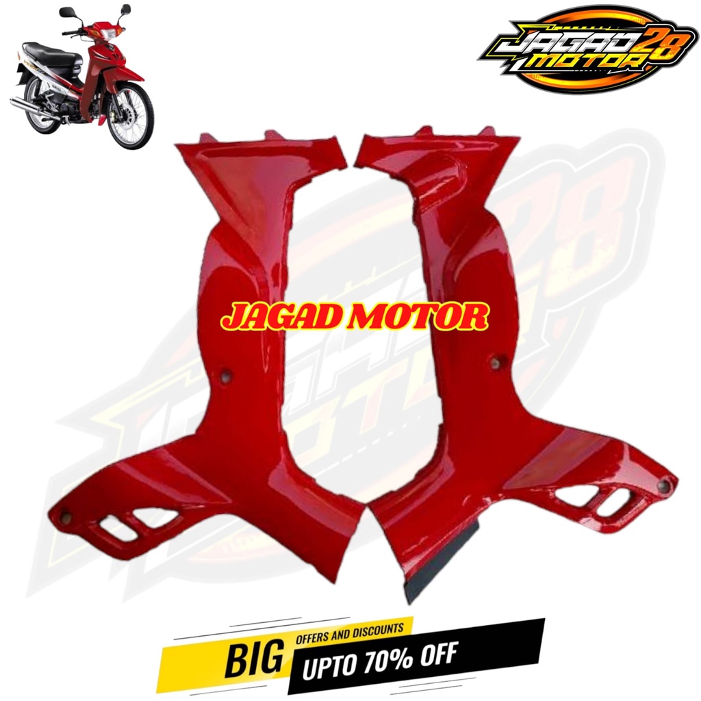 Sayap Dalam Yamaha Vega R Lama Merah / Cover Sayap Dalam Vega R Lama Merah / Legshield Dalam Vega R Lama Merah