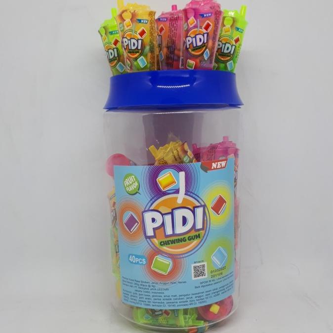 

TERBARU Permen Pidi Chewing Gum mini Square (40pcs) /PERMEN LUNAK/PERMEN VIRAL/PERMEN MILO/PERMEN YUPI/PERMEN JADUL/PERMEN KARET