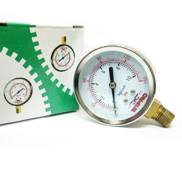 WIPRO 10 Bar Meter tekanan Angin - Pressure Gauge - Manometer