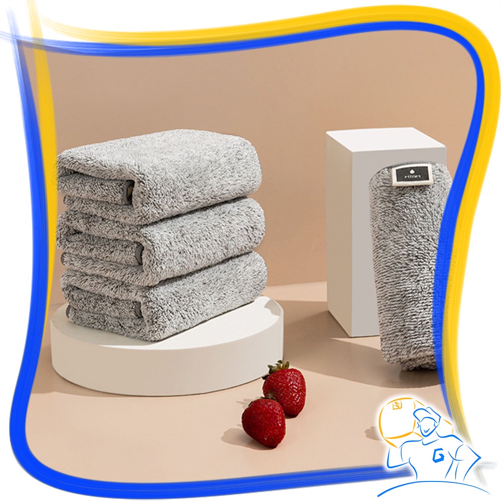 Lap Dapur Menyerap Minyak Serbet Piring Kitchen Dry Towel Microfiber Bamboo Lap Mobil Motor Serap Air