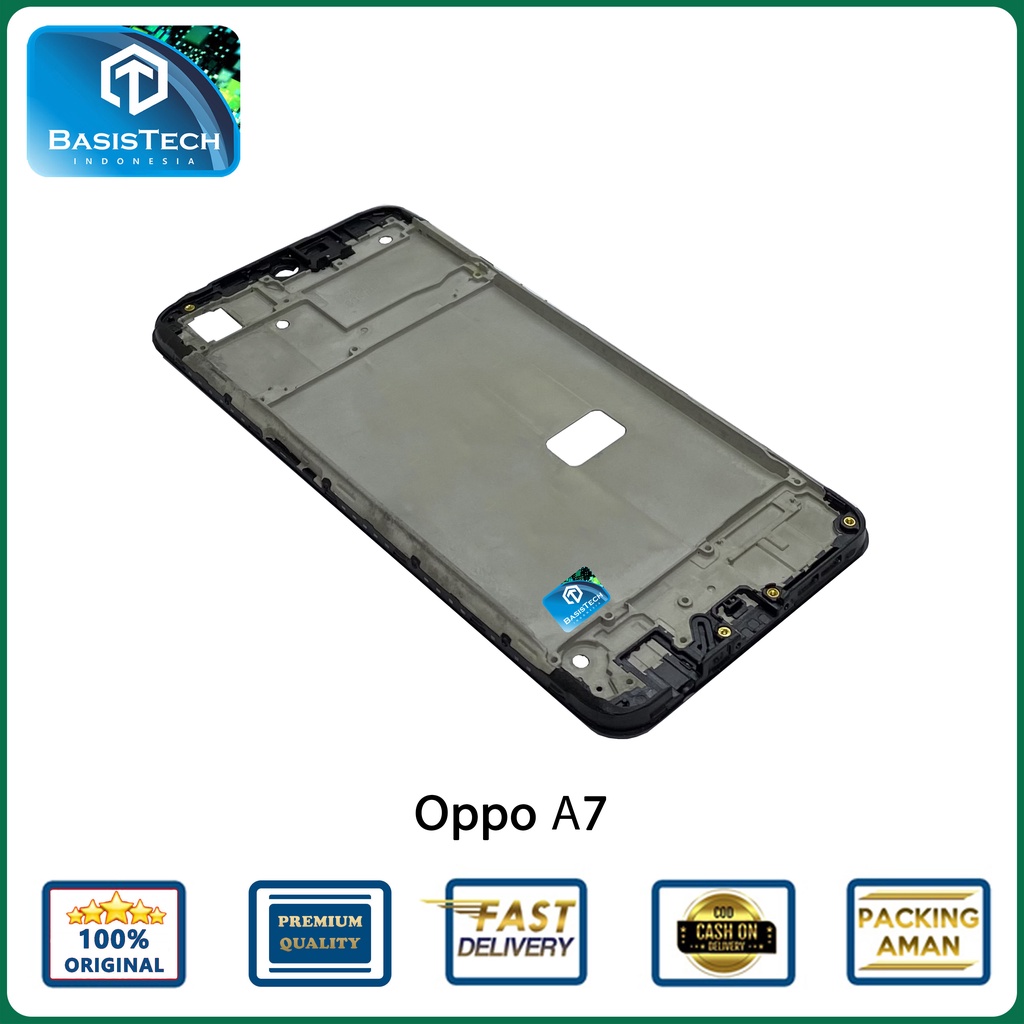 FRAME TATAKAN LCD OPPO A7 - BASISTECH ORIGINAL QUALITY