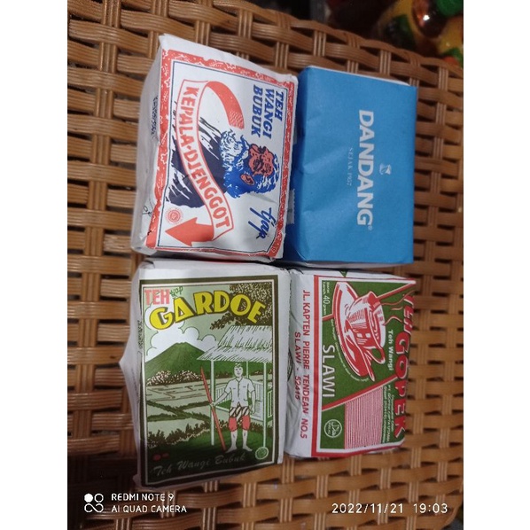 

Teh tubruk wedangan solo isi 4pcs