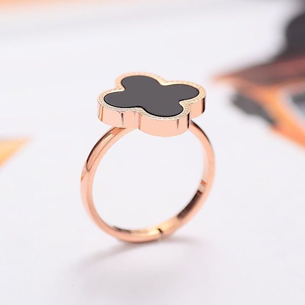 [ Promo bayar Di Tempat ] Cincin titanium Wanita Model Tifani Gold Anti Karat Dan Luntur Selamanya