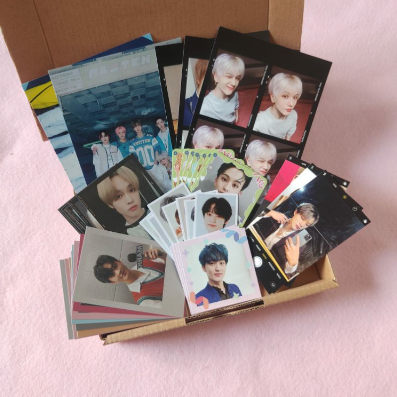 Fankit gift box hampers kpop NCT Dream, 127, WayV, BTS, Seventeen, EXO, Enhypen, TXT, Stray Kids, Th