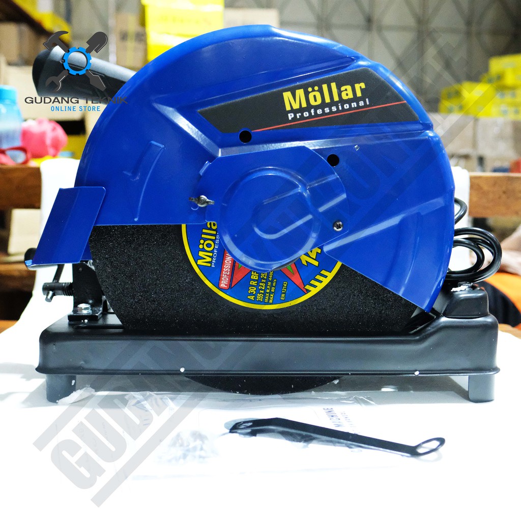 Mesin Potong Besi Aluminium Kayu 14&quot; CM3580 MOLLAR  / Cut Off Cutting Wheel Machine 14 Inch CM 3580 MOLLAR