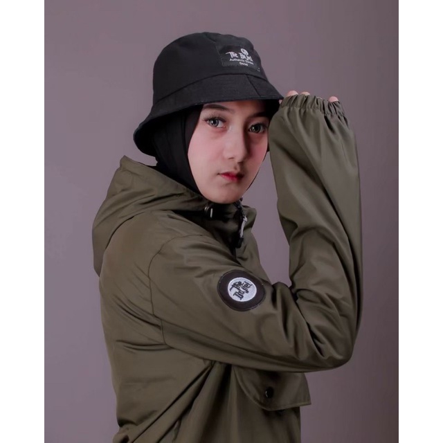 The Bojiel Green Army Jaket Cougle Simple Jaket Parasut Jaket Outdoor Jaket Cagoule JNK