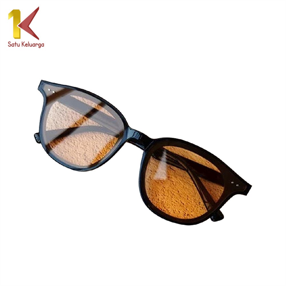 Satu Keluarga Kacamata Korean Fashion Kaca Mata Vintage Retro C654 Kacamata Lensa Retro Unisex  Sung
