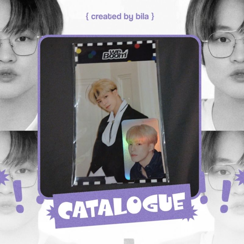 NCT DREAM HOLO WE BOOM JENO SEALED